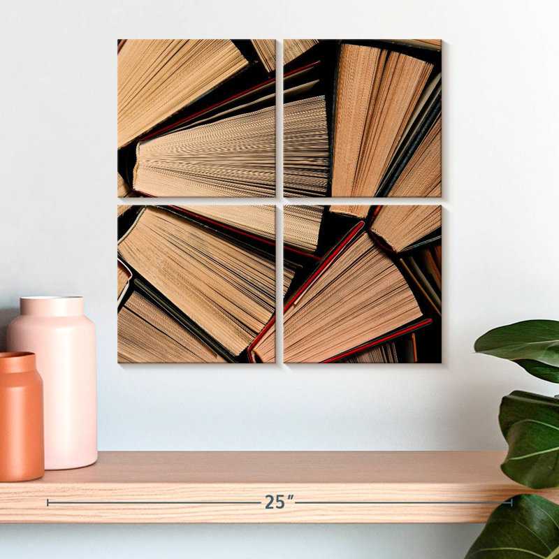 Collection de livres Kerner, H 18 po x l 18 po