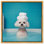 «Fluff in the Tub Canvas» par Art Remedy