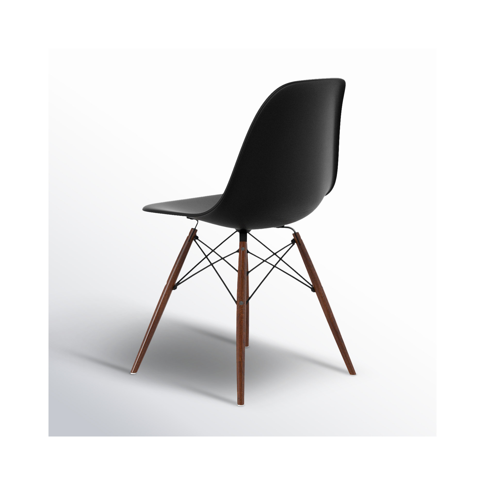 Jordan 5 - Piece Dining Set, Walnut, Natural, Black