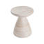 Table d'appoint en forme de sablier