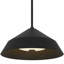 Luminaire suspendu à DEL 14 pouces intégré noir | 5 CCT sélectionnable-1773684345