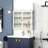 White Three Storage Cabinet, Meets All Requirements Enhances Home Aesthetics-1853976189
