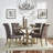 Ashbaugh 4 - Person Pedestal Dining Set