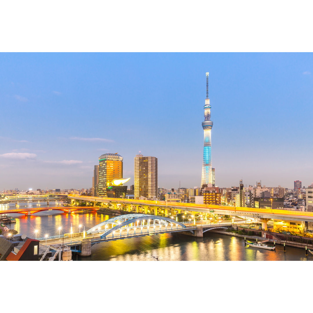 Tokyo Skytree - Kunstdrucke auf Leinwand