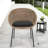 Comfortable Patio Lounge Chairs, Steel Wicker Modern Set For Patio Home