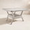 Norfolk 48'' Glass Outdoor Chat Table
