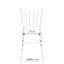 CHAISE DE BAMBOU TRANSPARENTE POUR LA FÊTE DE MARIAGE SIMPLE ET BELLE DE NAPOLÉON NPL-4.