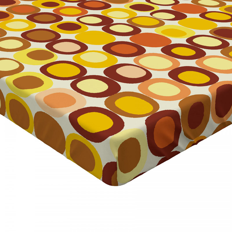 Microfiber Geometric Fitted Sheet, Twin XL Fitted Sheet
