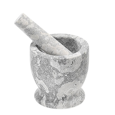 Paradis Marble Mortar And Pestle Set