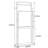 Large - Capacity Solid Wood Coat Rack