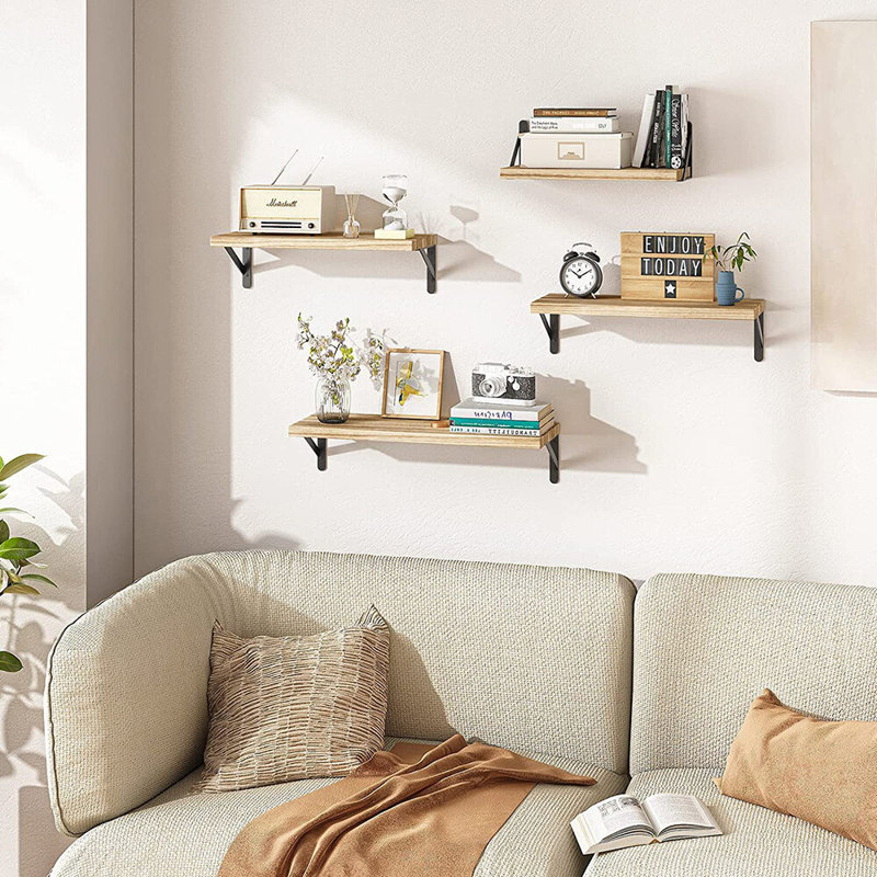 4 Piece Floating Shelf