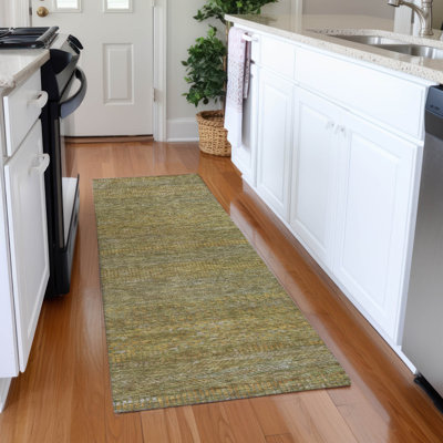 Tapis sauge lavable à la machine intérieur / extérieur Claudian ACN1633