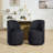 Upholstered 18.3'' Height Swivel Dining Chair-818964356