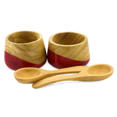 Trivette Spicy Salsa Dip Bowl Set