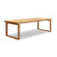 Bureau rectangulaire en bois massif Burlywood-909334888