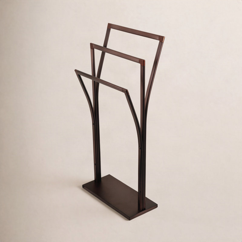 Kingston Brass Edenscape Freestanding Y-Style Towel Rack, Oil Rubbed Bronze