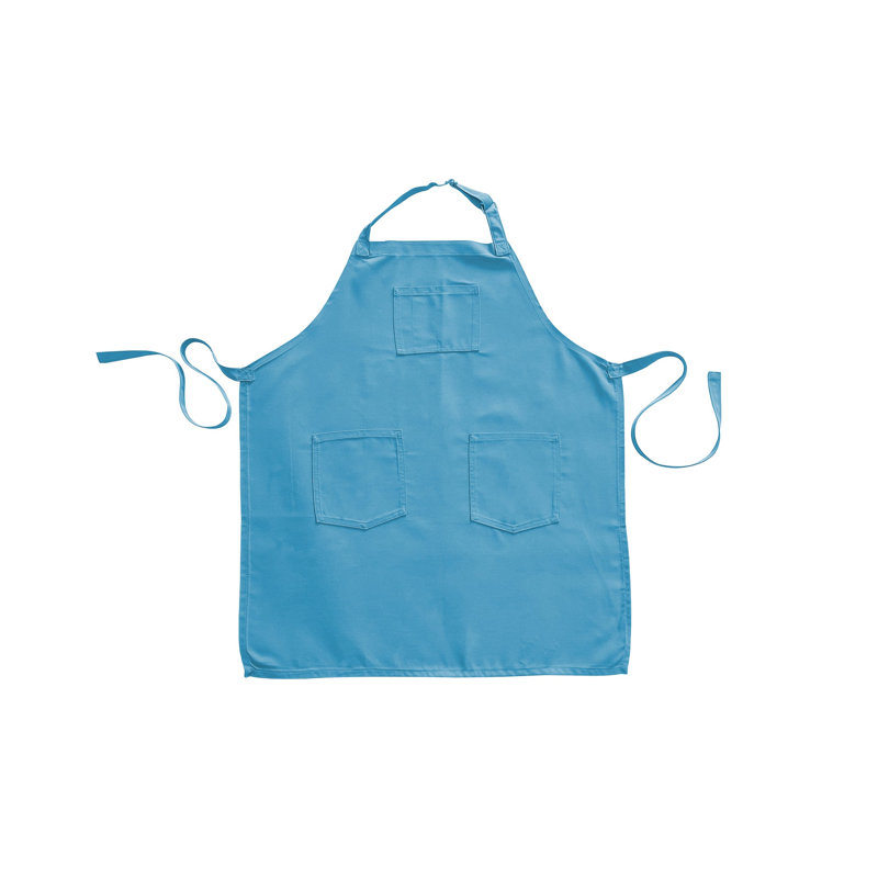 Solid Color Sunbrella Chef Apron, Air Blue
