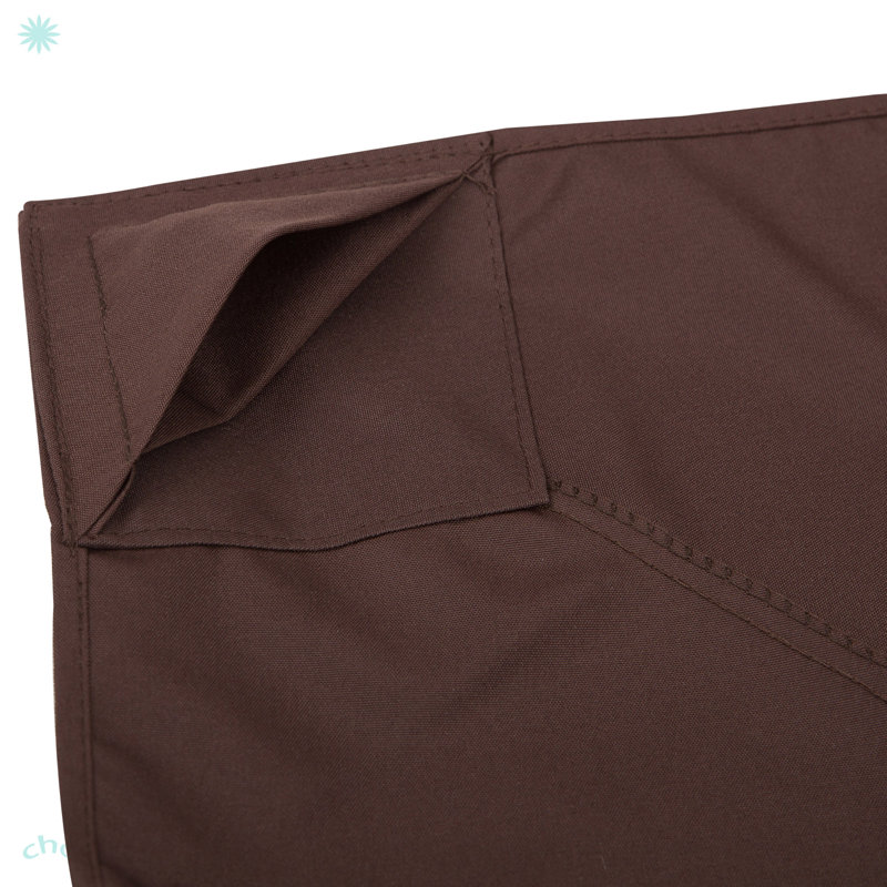 Auvent de remplacement pour abri de jardin 9,8 pi x 9,8 pi Outsunny, couverture UV à 2 niveaux pour abri de jardin extérieur 9,84 pi x 9,84 pi, modèles 01-0153 et 100100-076, café (dessus seulement)