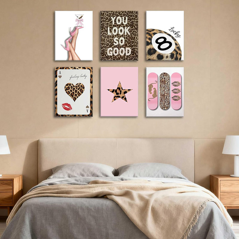 6 Piece Wrapped Canvas Print