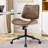 Home Office Chair No Arms with Wheels, Adjustable Height Small Desk Chair-442342661