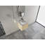 Meuble-lavabo mural de 24 po avec lavabo d'art en céramique, porte à fermeture en douceur et fabrication en contreplaqué durable