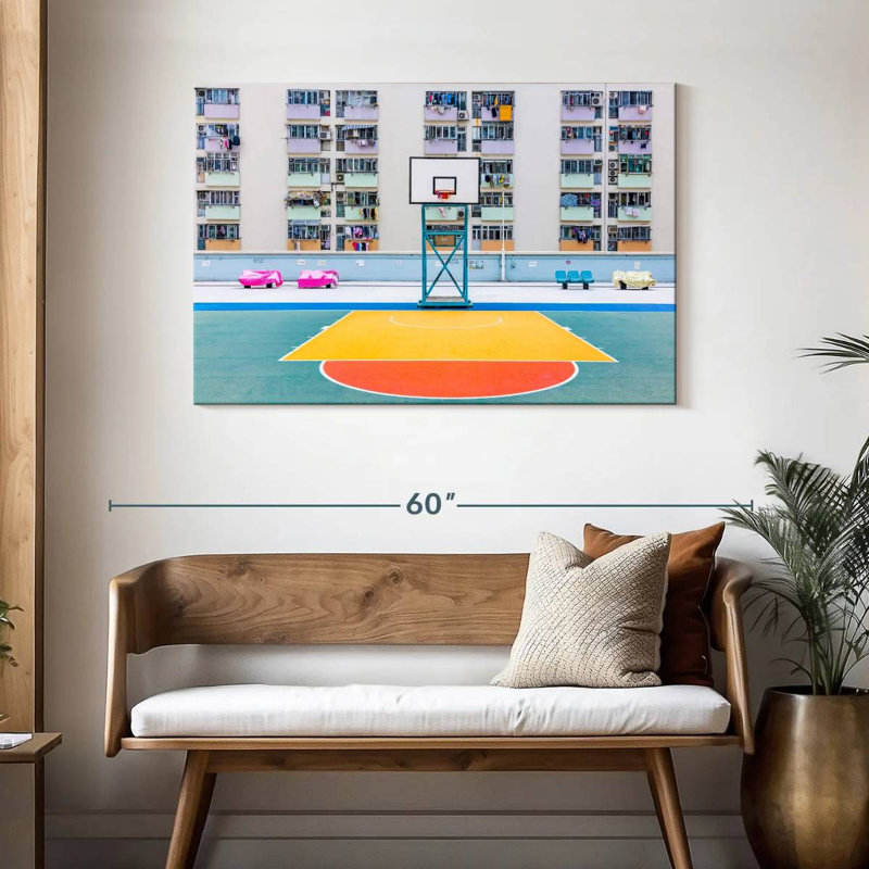 Ballon de basketball Sireci, H 30 po x l 45 po