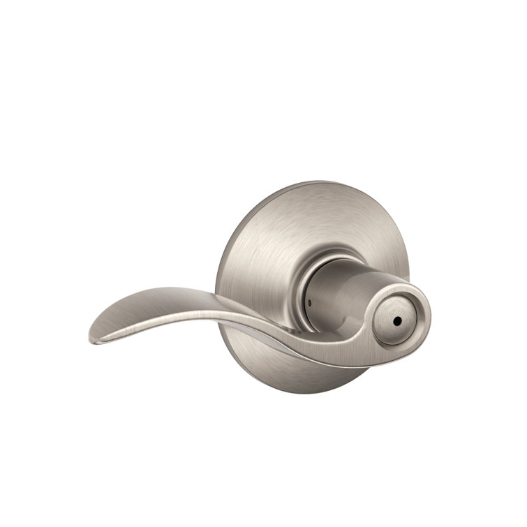 Accent Privacy Door Lever with Rosette