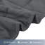 Lit simple gris (48 po x 72 po) 15 lb Couverture lestée