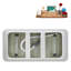 Baignoire autoportante et plateau 60 "avec drain interne 60" Streamline-108298615