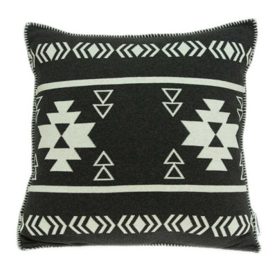 Geometric Down Reversible Throw Pillow