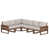 Toile de jute sable