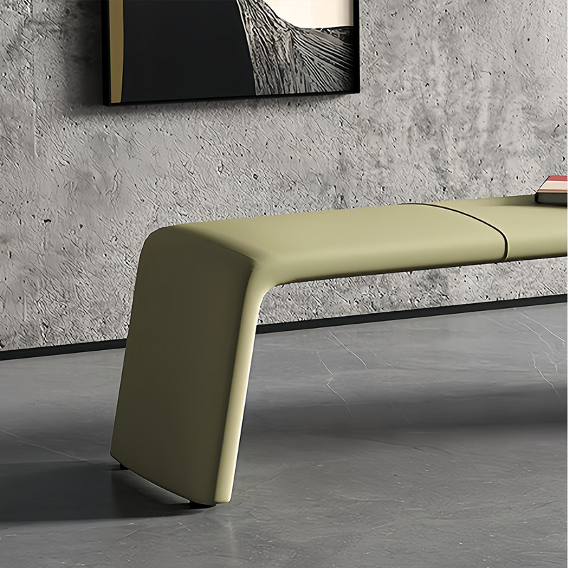 Banc de rangement moderne Modern Minimalist Home, Vert fruit
