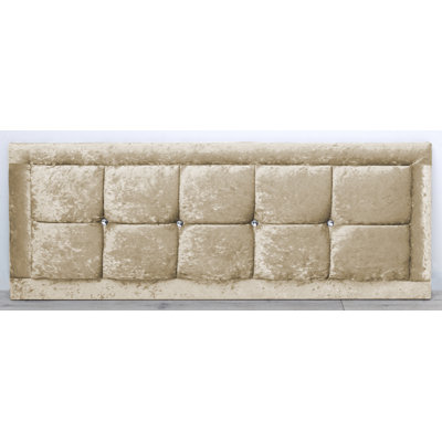 Velazquez Upholstered Velvet Headboard
