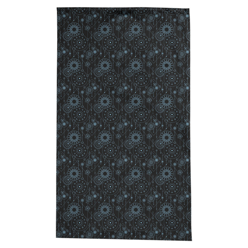 Nappe à motif astrologie Leffel, Noir / Bleu