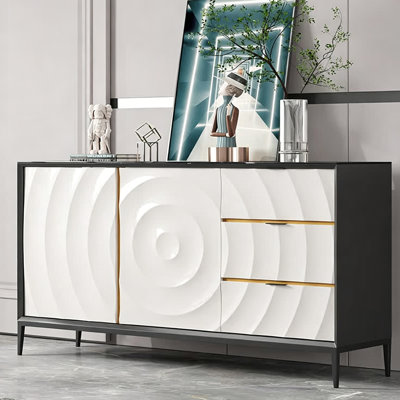 Modern minimalist light luxury sideboard