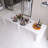 118.11" Multifunctional Extendable Rectangular Dining Table
