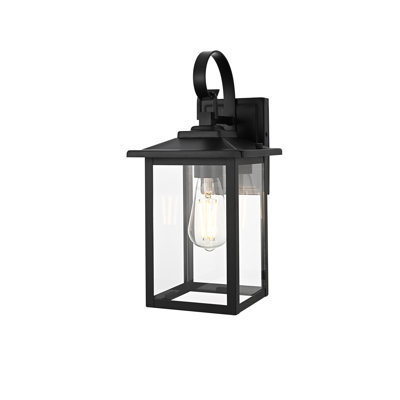 Inty Outdoor Wall sconce in Black