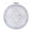 Tapis bleu / ivoire Somona-536083238