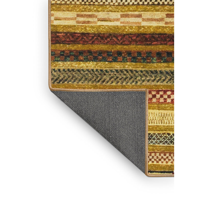 Tapis abstrait moderne 2258ABS2265, Tapis de couloir 2 pi x 5 pi