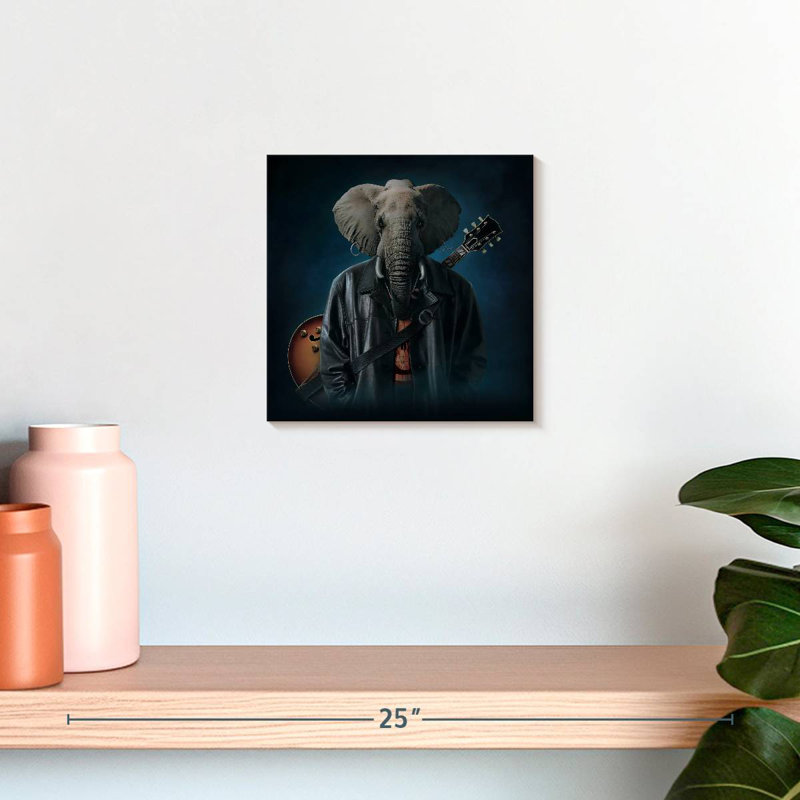 Ketti Elephice Cooper, H 10 po x l 10 po