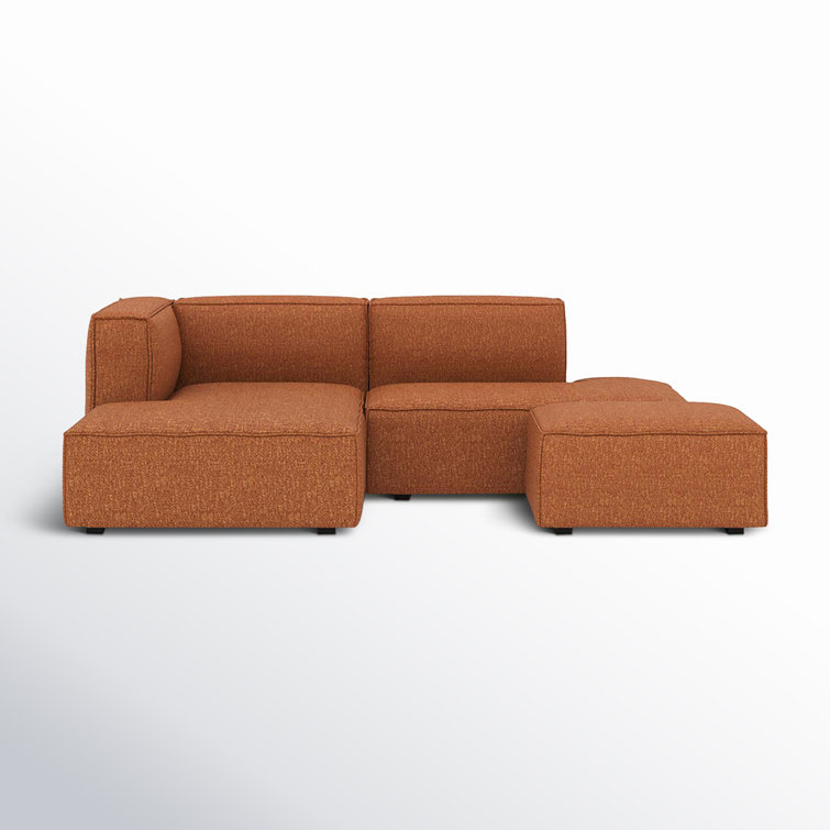 Shonnard 3 - Piece Modular Upholstered Chaise L-Sectional