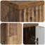  Desk With Shelf With Storage With Door Engineered Wood Furniture Sets-888232689