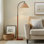 Lampe sur pied moderne de 63 po convenant au bureau, au salon, à la salle à manger et à la chambre à coucher