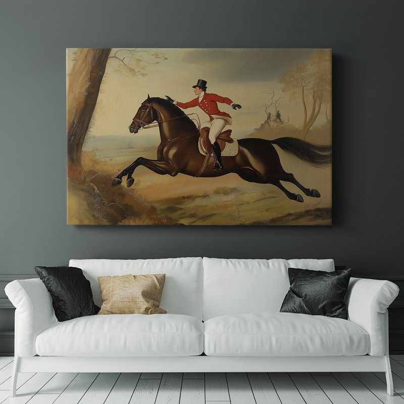 Animaux, paysage, série CCI, H 12 po x l 18 po