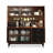 Black Solid Wood Sideboard