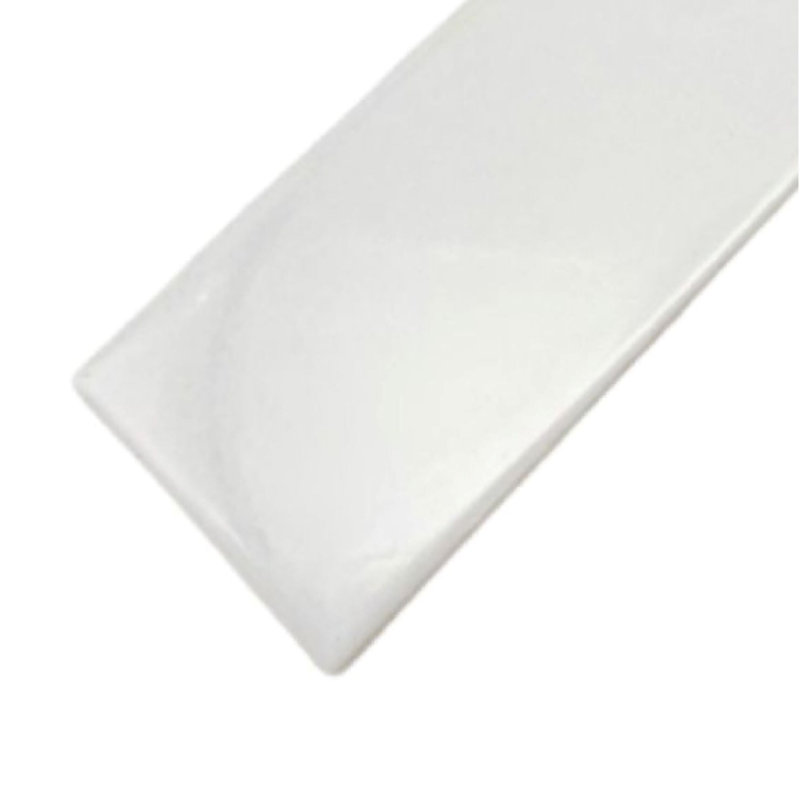 3" X 12" Ceramic Subway Wall Tile, White