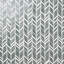 Nabi Alula 10x12 Chevron Crackled Glossy Glass Mosaic Tile-614599956