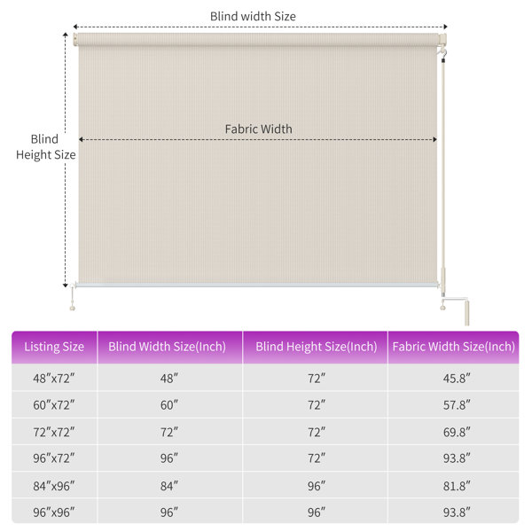 Dimensions du produit