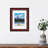 Ashalina Cherry Wood Picture Frame with Mat-434031641