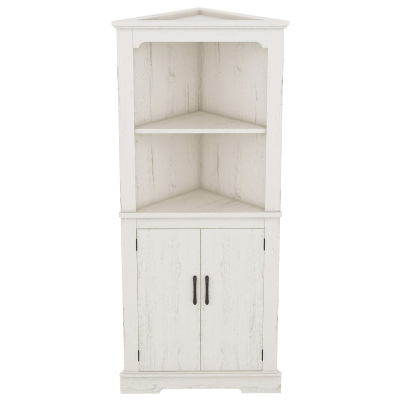 Grande armoire d'angle avec portes pour n'importe quelle pièce